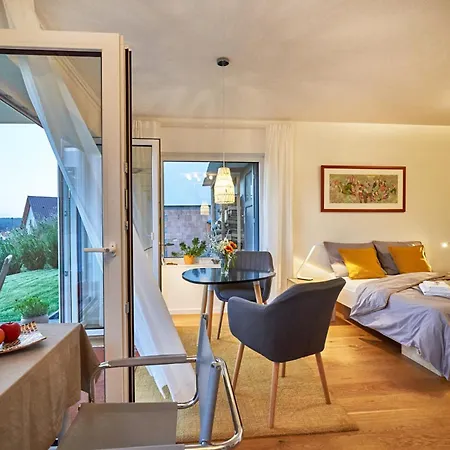 Oase Mit Sonnenterasse & Aussicht Apartment Niederdorla